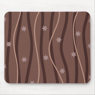 Mousepad Estrelas de Chocolate e Padrão Strike