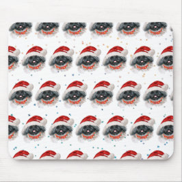 Mousepad Estrelas de Natal da Raça Canina Pekingese