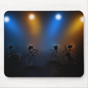 Mousepad Estrelas do rock