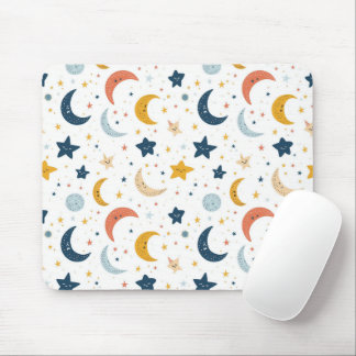 Mousepad Estrelas e luas
