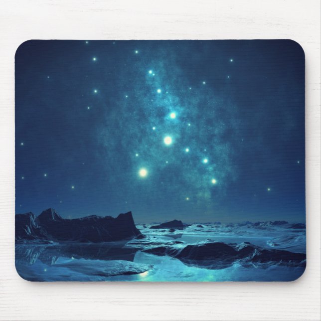 Mousepad Estrelas Luminosas (Frente)