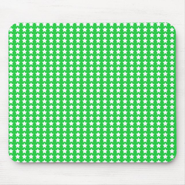 Mousepad Estrelas Verdes (Frente)
