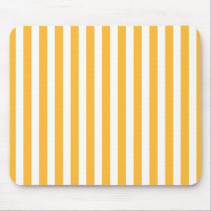 Mousepad Estrias de doces, amarelas e brancas, ensolaradas