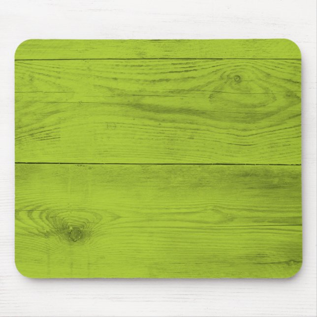 Mousepad Estrutura de madeira verde-clara como textura de f (Frente)