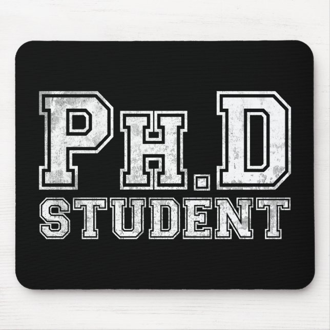 Mousepad Estudante do Ph.D (Frente)