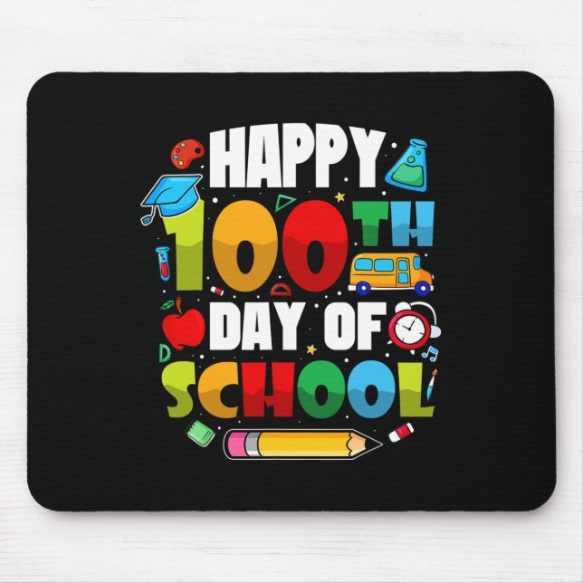 Mousepad Estudantes 100 Dias De Professores 2023 Rapazes E (Frente)