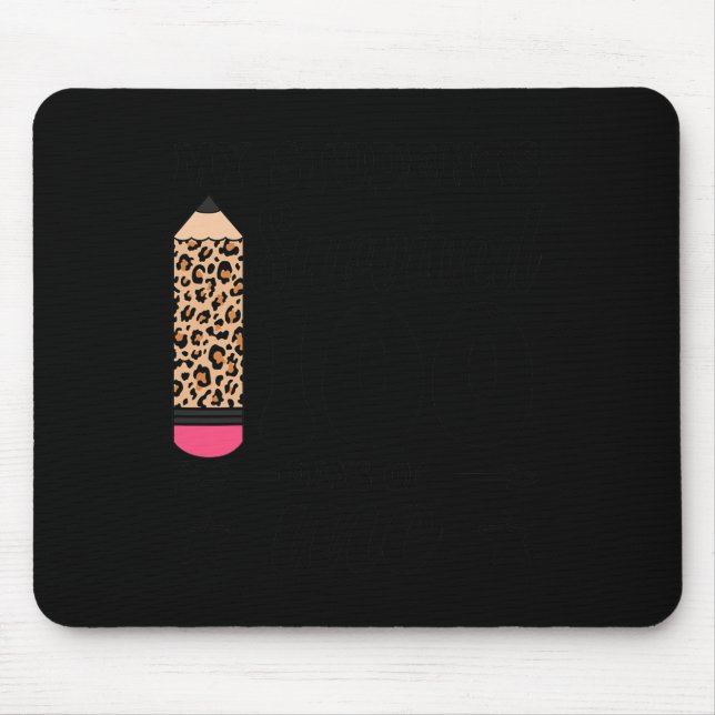 Mousepad Estudantes Sobreviveram 100 Dias Com Meu Professor (Frente)