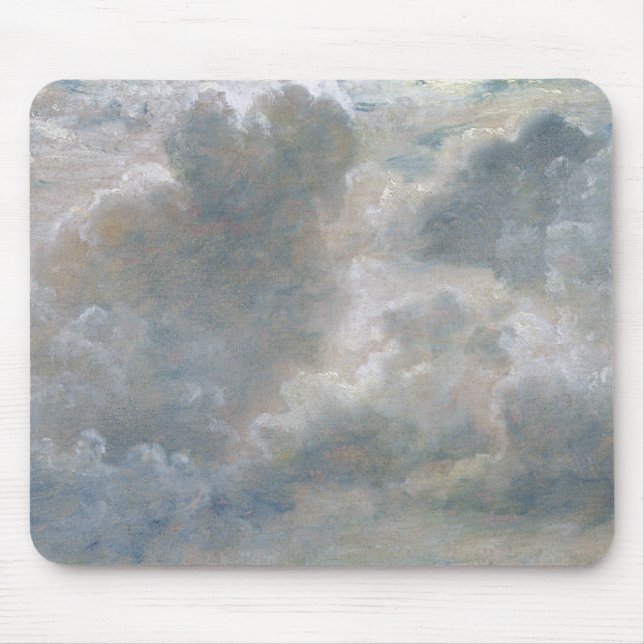 Mousepad Estudo de nuvens de Cumulus, 1822 de John (Frente)