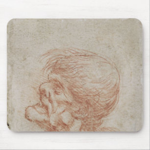 Mousepad Estudo de um ancião, c.1500-05 da cabeça da