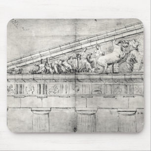Mousepad Estudo de um frontão do Partenon