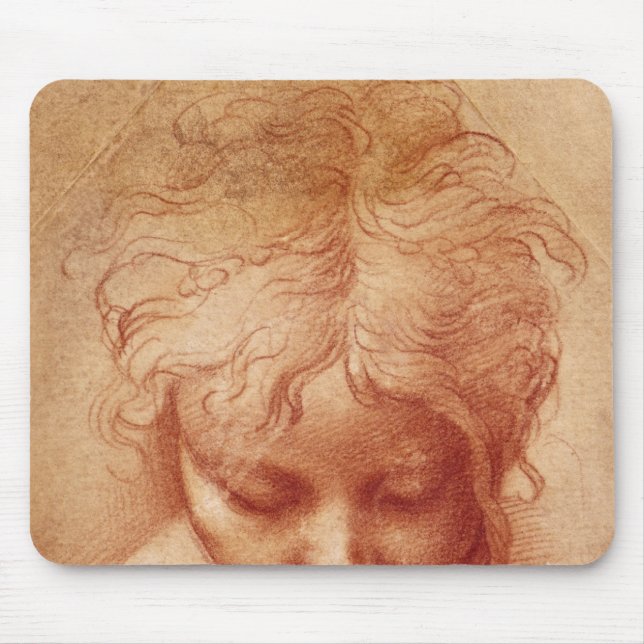 Mousepad Estudo de uma cabeça (Frente)