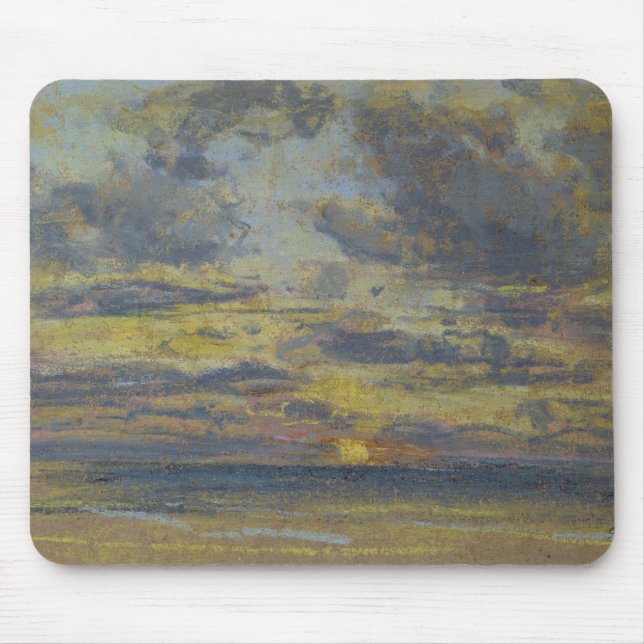 Mousepad Estudo do céu com ajuste Sun, c.1862-70 (Frente)