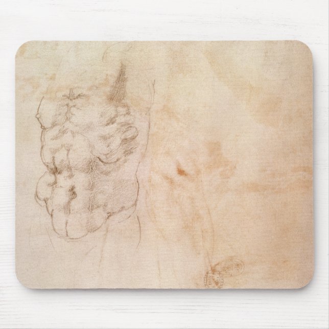 Mousepad Estudo do torso (Frente)