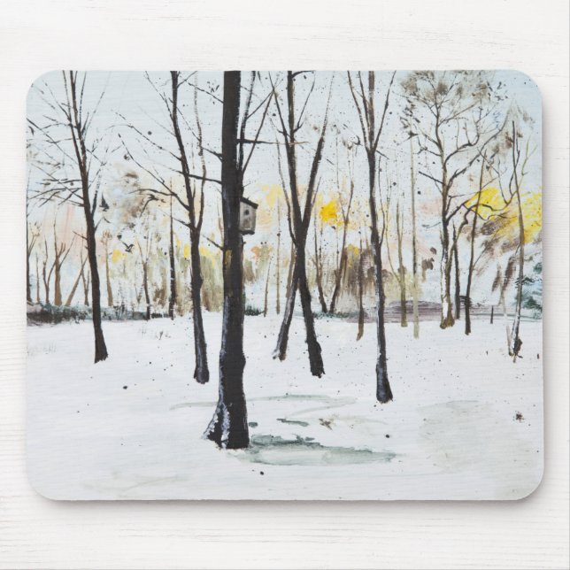 Mousepad Estudo Ohlsdorf 2013 da caixa de pássaro (Frente)