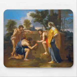 Mousepad Et em Arcadia ego, Poussin