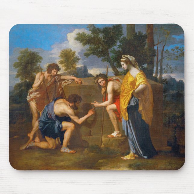 Mousepad Et em Arcadia ego, Poussin (Frente)