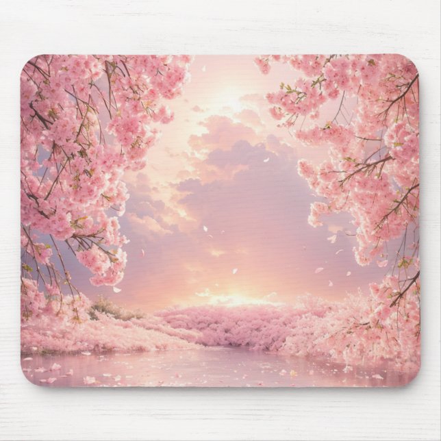 Mousepad Étero Cherry Blossom Water (Frente)