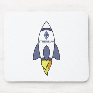 Mousepad Étero Para O Foguete Da Lua