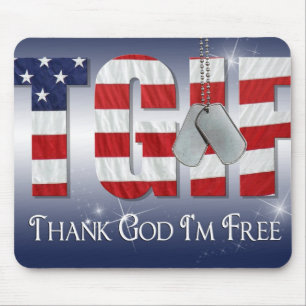 Mousepad Etiquetas Patrióticas