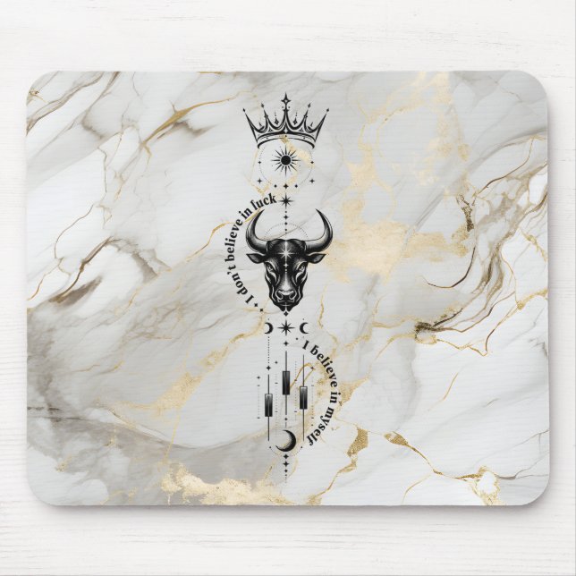 Mousepad Eu Acredito em Mim Mesmo trader premium (Frente)
