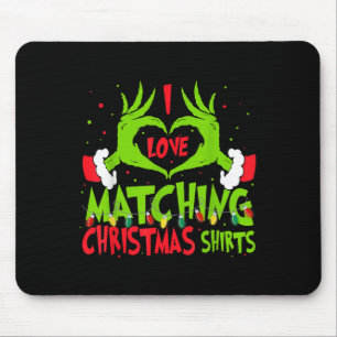 Mousepad Eu adoro as camisas de Natal, mas não o Natal