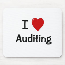 Mousepad Eu Adoro Auditoria - I Heart Auditing