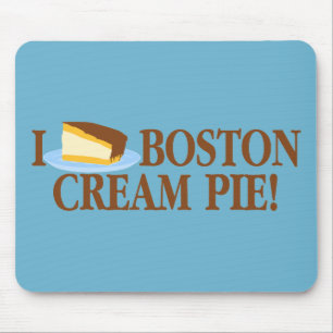 Mousepad Eu Adoro Boston Cream Pie