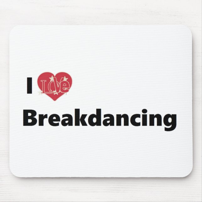 Mousepad Eu Adoro Break (Frente)