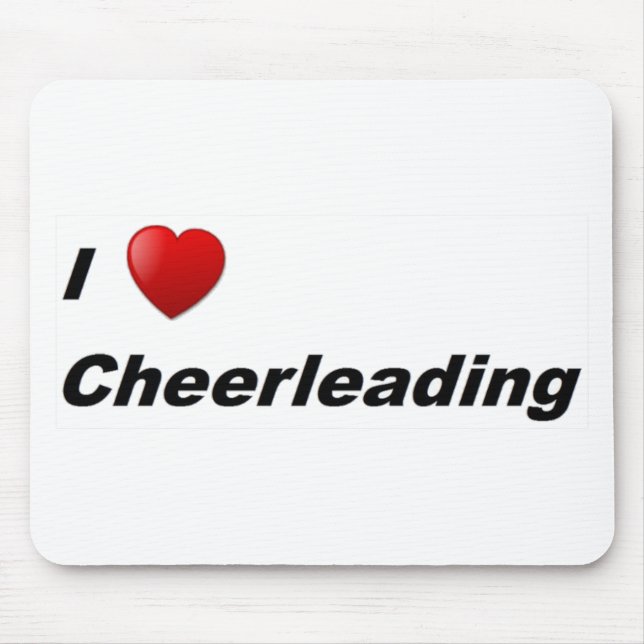 Mousepad Eu Adoro Cheerhead (Frente)
