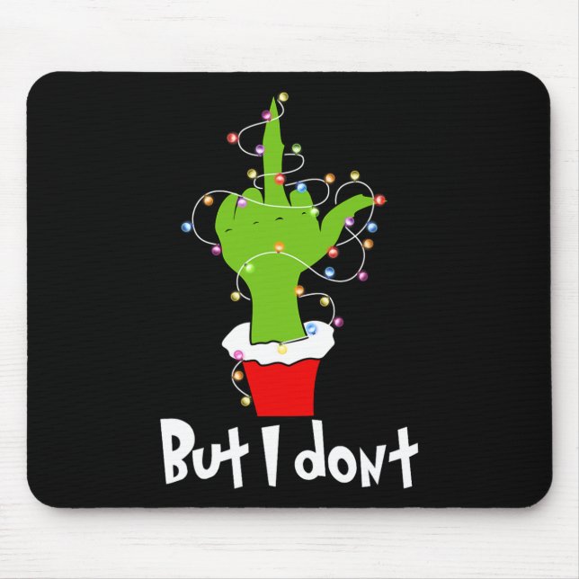 Mousepad Eu adoro combinar o Natal S mas não Casais Xm (Frente)