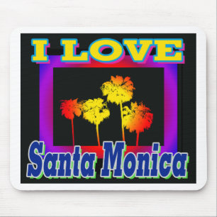 Mousepad Eu adoro Papais noeis Monica Palm Trees na Caixa M