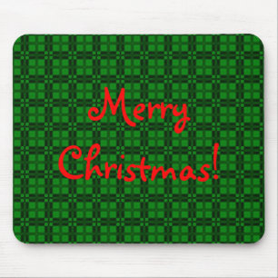 Mousepad Eu adoro Xadrez - Verde de Natal