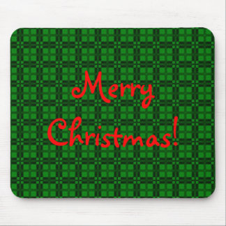 Mousepad Eu adoro Xadrez - Verde de Natal