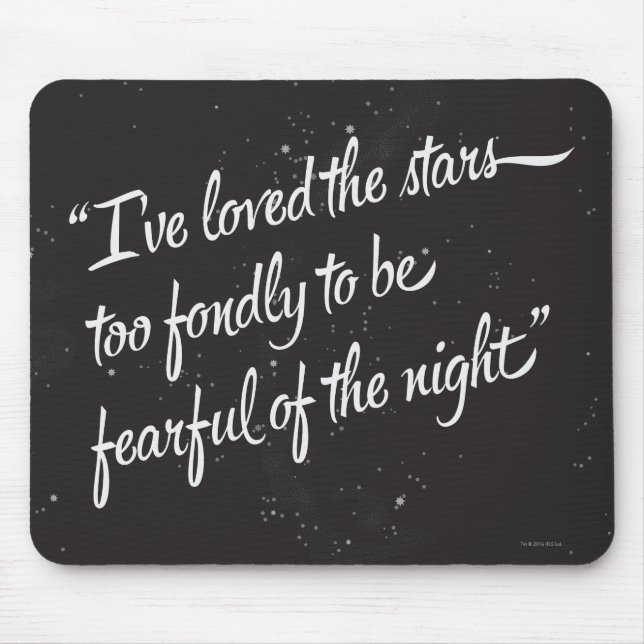 Mousepad Eu amei as estrelas (Frente)
