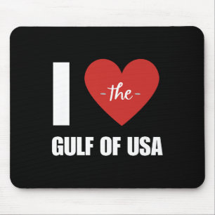Mousepad Eu Amo A América Do Golfo Do México Presidente Tru