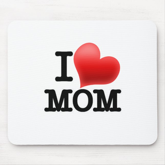 Mousepad Eu amo a mamã (Frente)