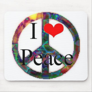 Mousepad Eu amo a paz