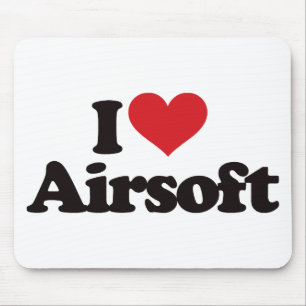 Mousepad Eu amo Airsoft