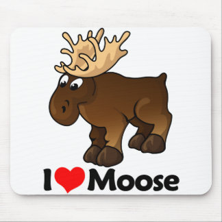 Mousepad Eu amo alces