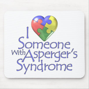 Mousepad Eu amo alguém com Asperger