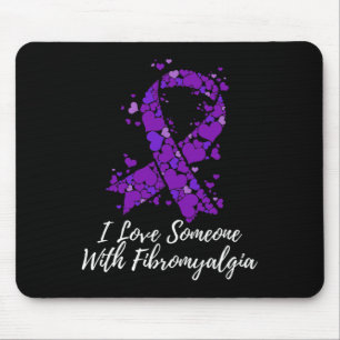 Mousepad Eu Amo Alguém Com Conhecimento De Fibromialgia