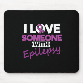 Mousepad Eu Amo Alguém Com Dia De Epilepsia Guerreiro De Cr