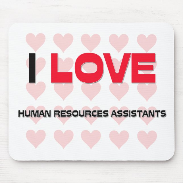 MOUSEPAD EU AMO ASSISTENTES DOS RECURSOS HUMANOS (Frente)