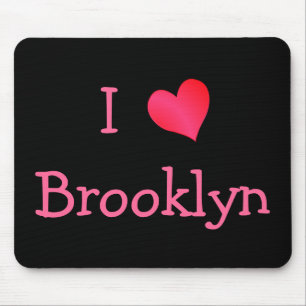 Mousepad Eu amo Brooklyn