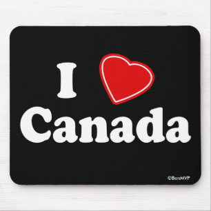 Mousepad Eu amo Canadá