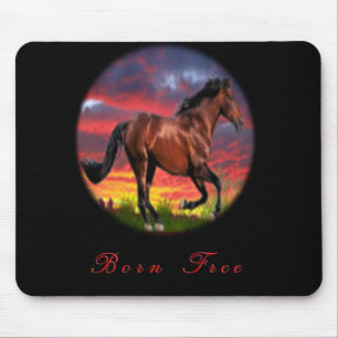 Mousepad Eu amo Cavalos