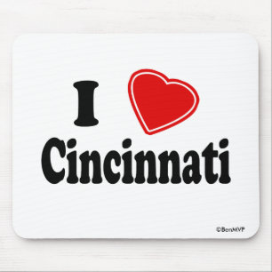 Mousepad Eu amo Cincinnati