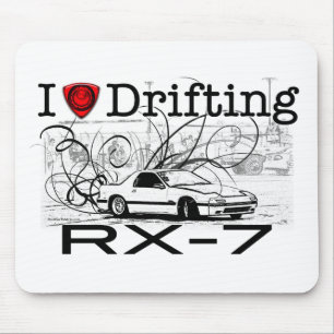 Mousepad Eu amo derivar RX-7