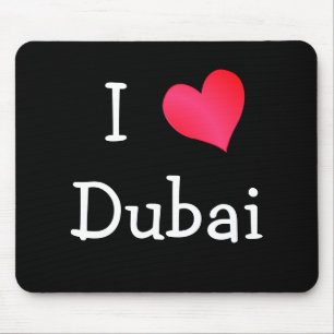Mousepad Eu amo Dubai