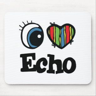Mousepad Eu Amo Echo